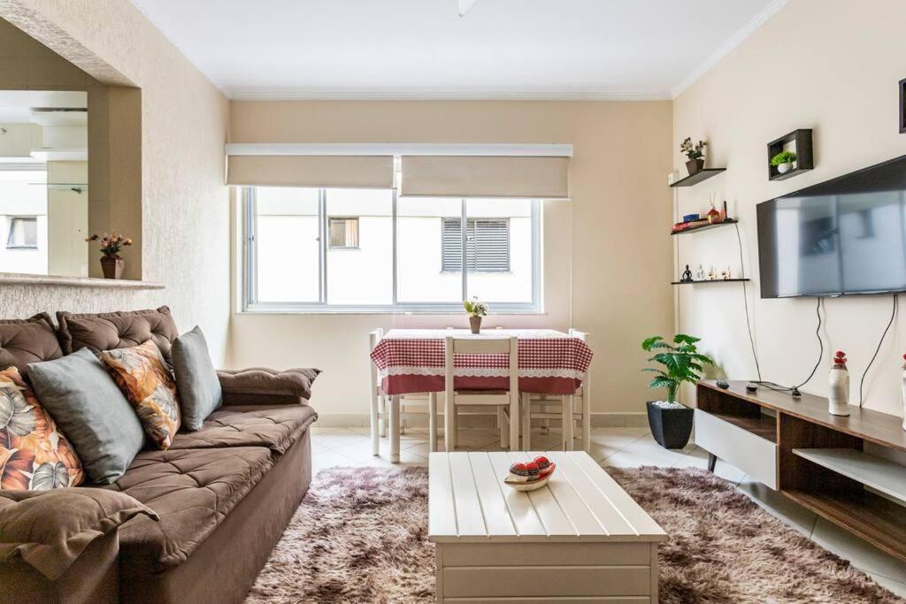 Apartamento Encantador No Guaruja, Praia Da Enseada - Apenas 600M Da Praia ! Eksteriør bilde