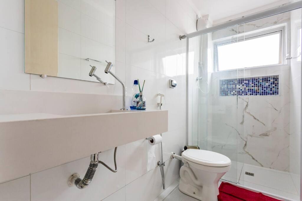 Apartamento Encantador No Guaruja, Praia Da Enseada - Apenas 600M Da Praia ! Eksteriør bilde